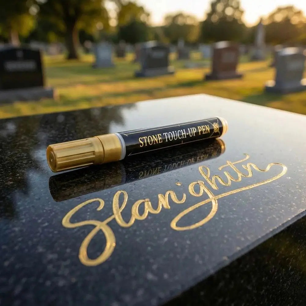 Gold Paint Marker – UV Resistant Waterproof Stone Lettering Pen Paint Marker Pen Axl