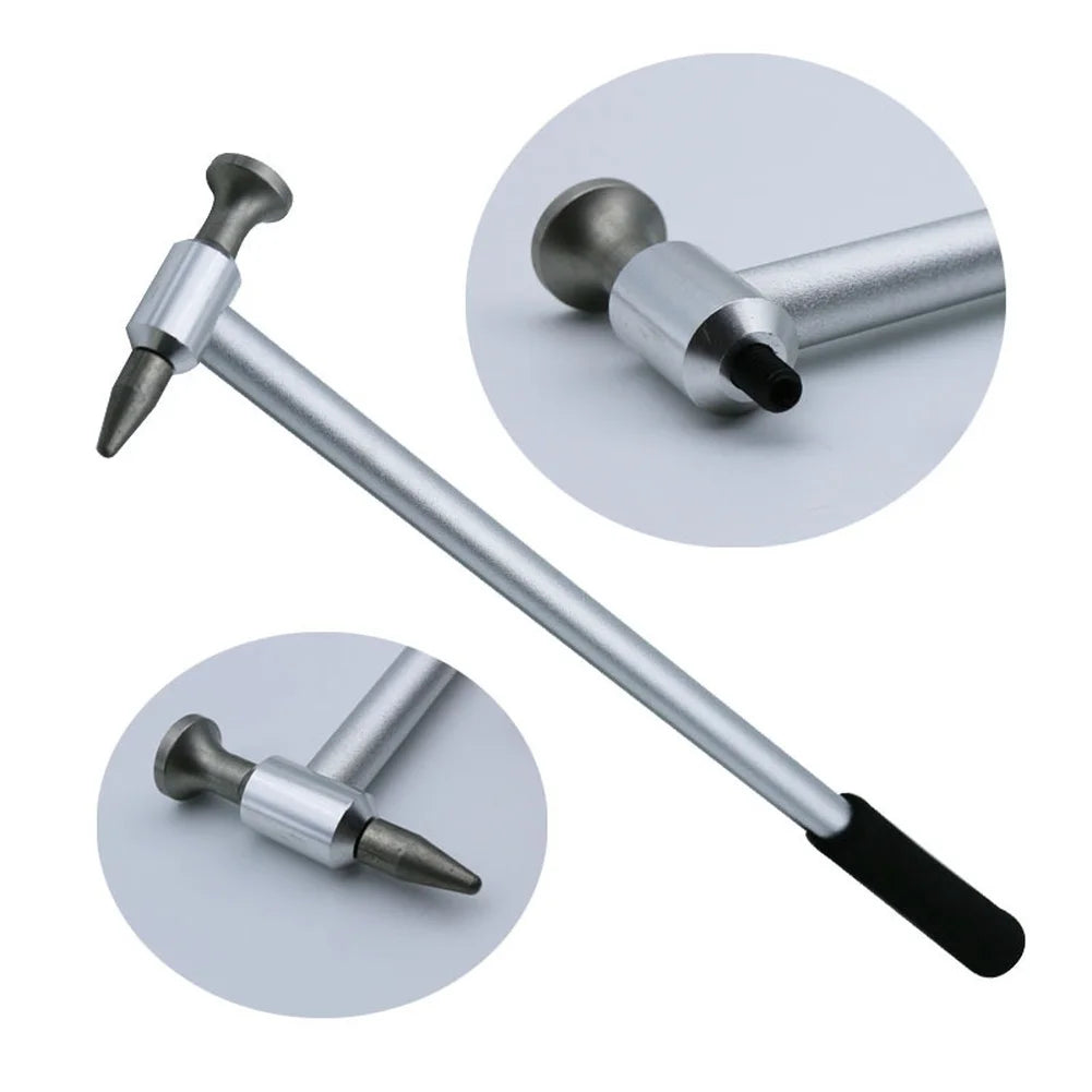 Sheet Metal Hammer Set – 7 Replacement Heads | Auto Body Tool Sheet Metal Hammer Set Axl