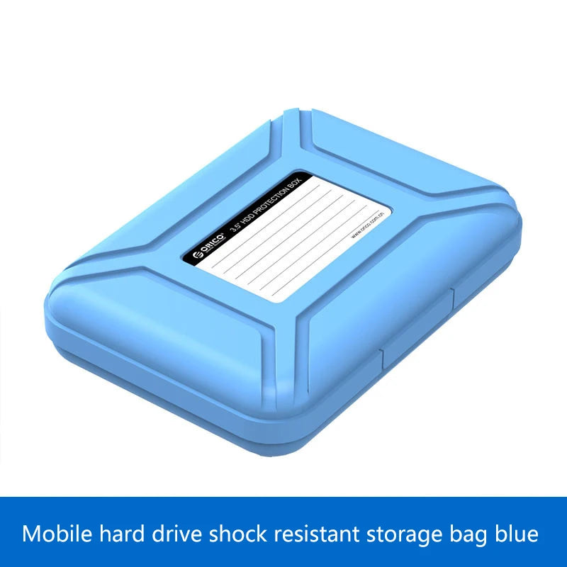 3.5 Inch HDD Protective Case – Shockproof & Dustproof Storage Box HDD Storage Case Axl A2