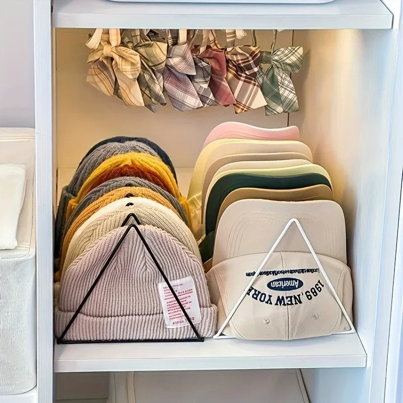 Metal Hat Organizer – Freestanding Multi-Tier Cap Storage Rack Hat Storage Rack Axl