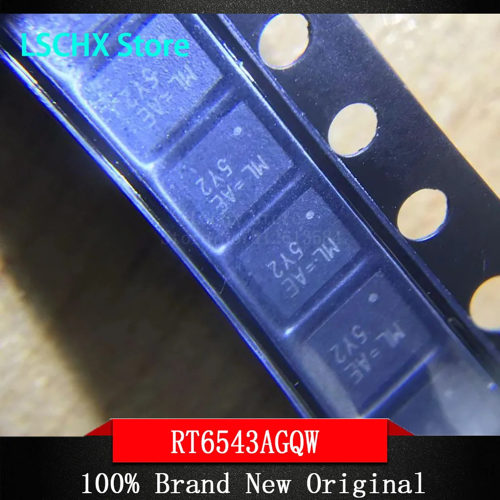 10pcs RT6543AGQW QFN-20 & RT3612EGGQW QFN-32 AC-DC IC Pack AC-DC Regulator IC Axl