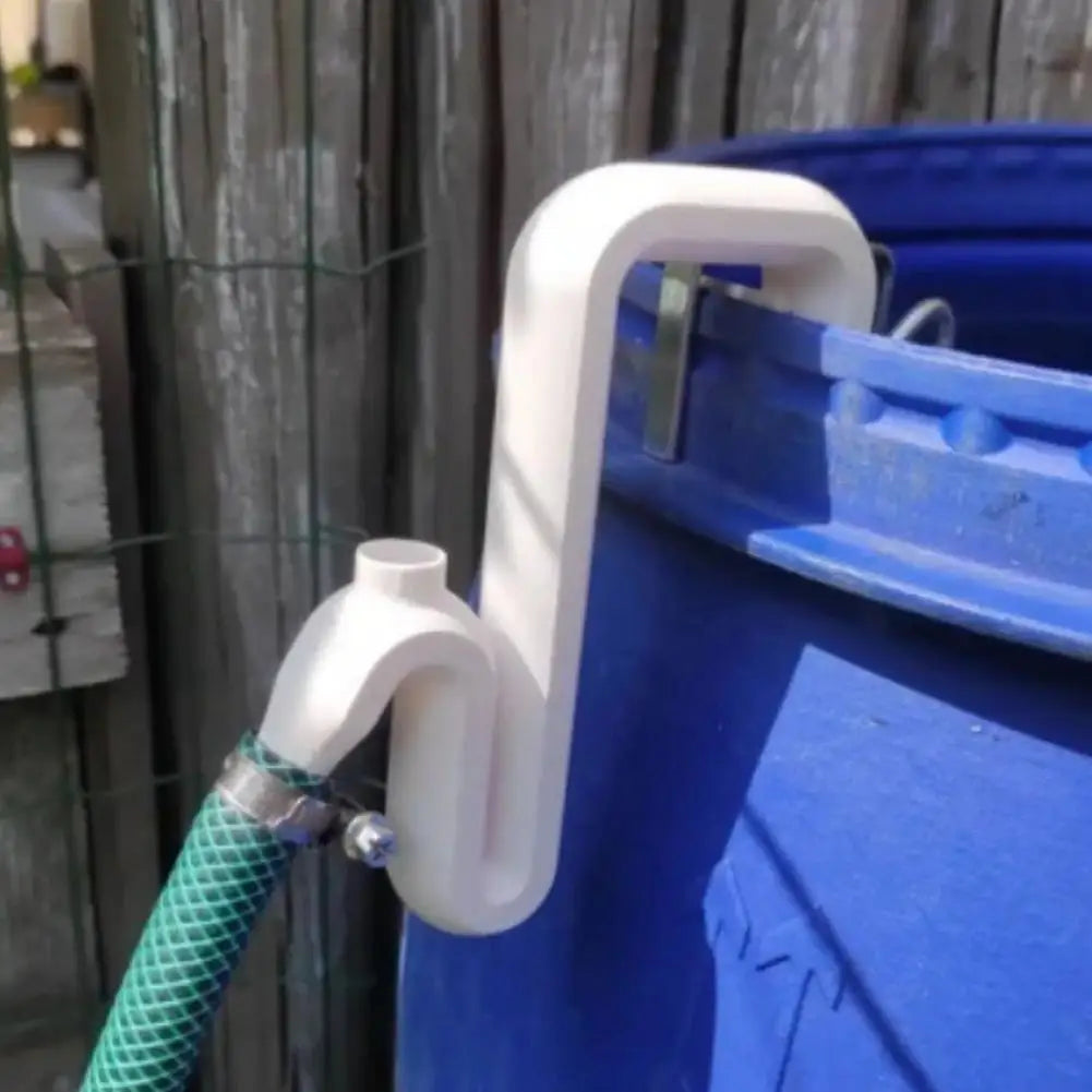 Self-Priming Siphon Overflow Pipe Kit for Rainwater Buckets Siphon Overflow Kit Axl