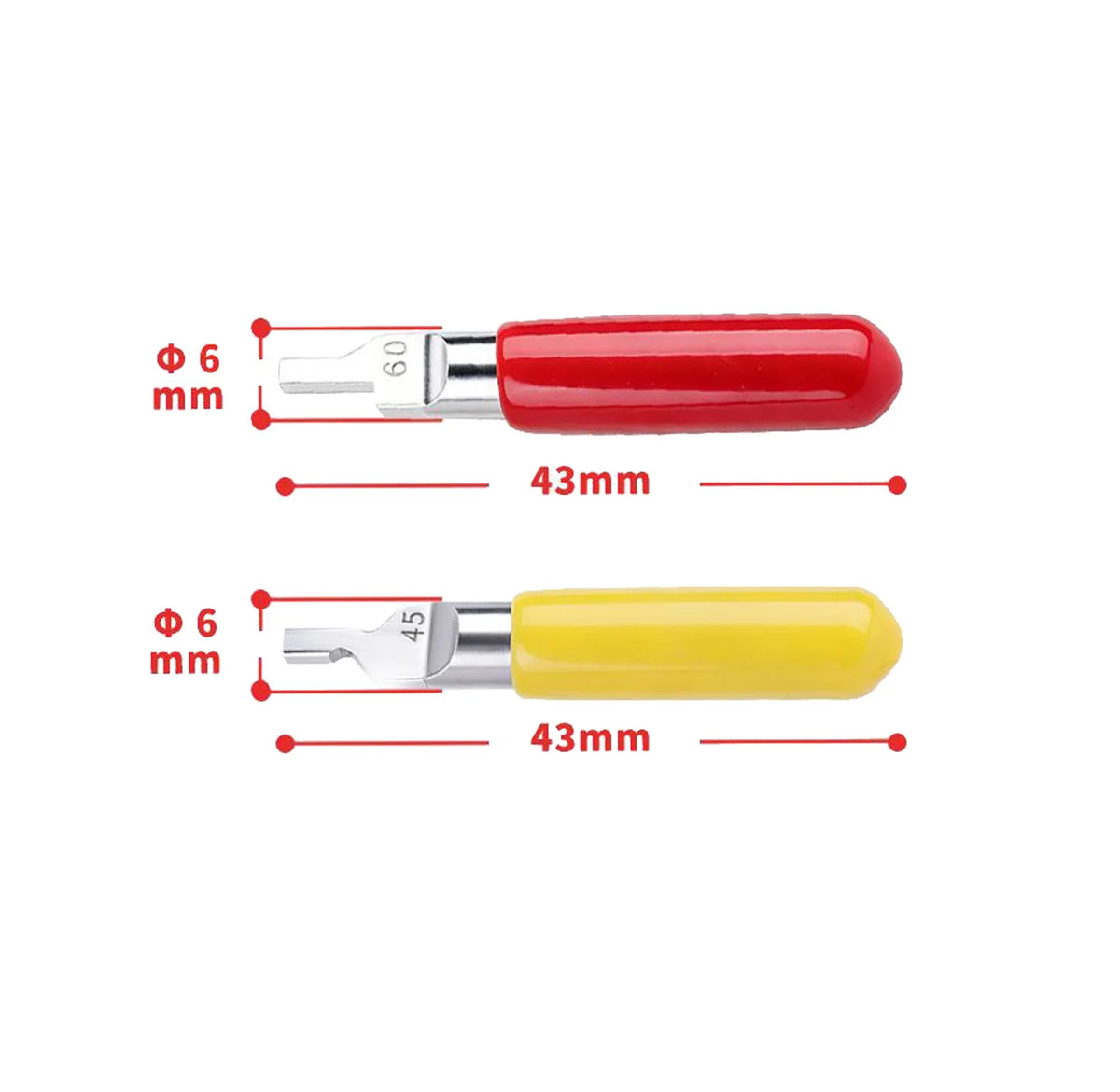 Dual-Angle Model Chamfer Scraper & Deburring Tool | Hobby Craft Model Scraper Tool Axl