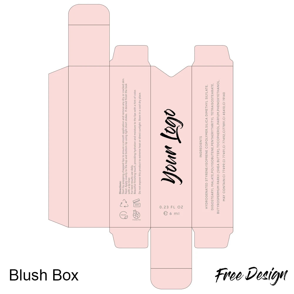 50 PCS Custom Makeup Paper Boxes – Private Label Packaging Cosmetic Packaging Box Axl
