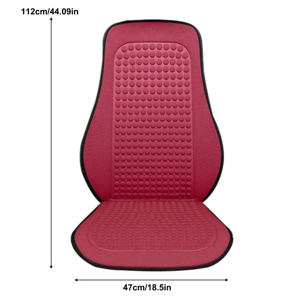 Cooling Car Seat Cushion Cover – Breathable Ventilated Pad Car Seat Cover Axl Red