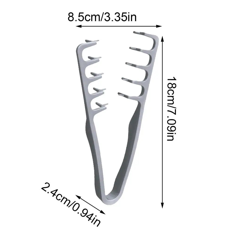 Wide-Tooth Volumizing Hair Comb – Detangling & Styling Hair Styling Comb Axl Gray