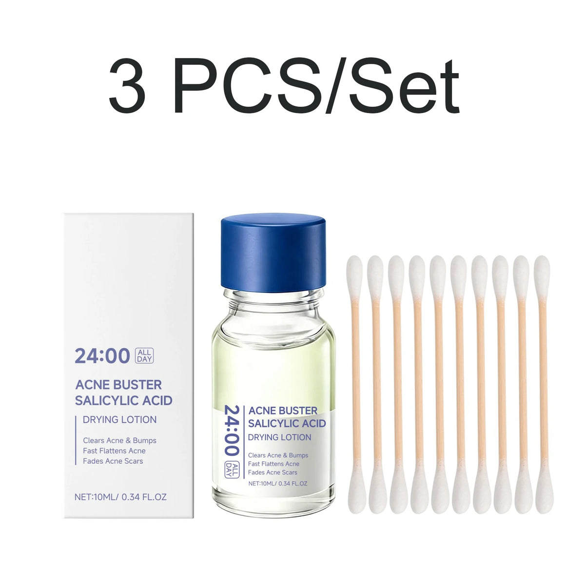 Salicylic Acid Drying Lotion – Spot Treatment & Pore Minimizer Acne Spot Treatment Axl 3 PCS