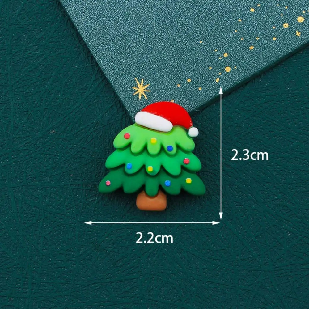10-Pc Mini Christmas Resin Flatback Cabochons for DIY Crafts Resin Craft Cabochons Axl 6