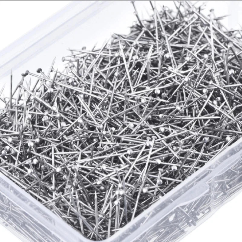 1600 Pcs Stainless Steel Sewing Pins – Fine Dressmaker Pins Set Sewing Pins Set Axl Pins