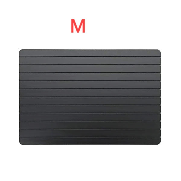 Large Aluminum Defrosting Tray – Fast Thawing Plate for Meat Defrosting Tray Axl M