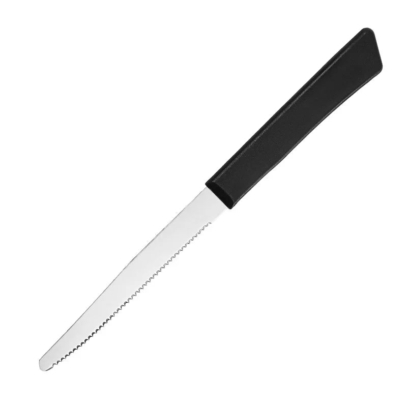 Black Steak Knife Set – Dishwasher-Safe Stainless Steel Cutlery Steak Knife Set Axl 1 Pcs