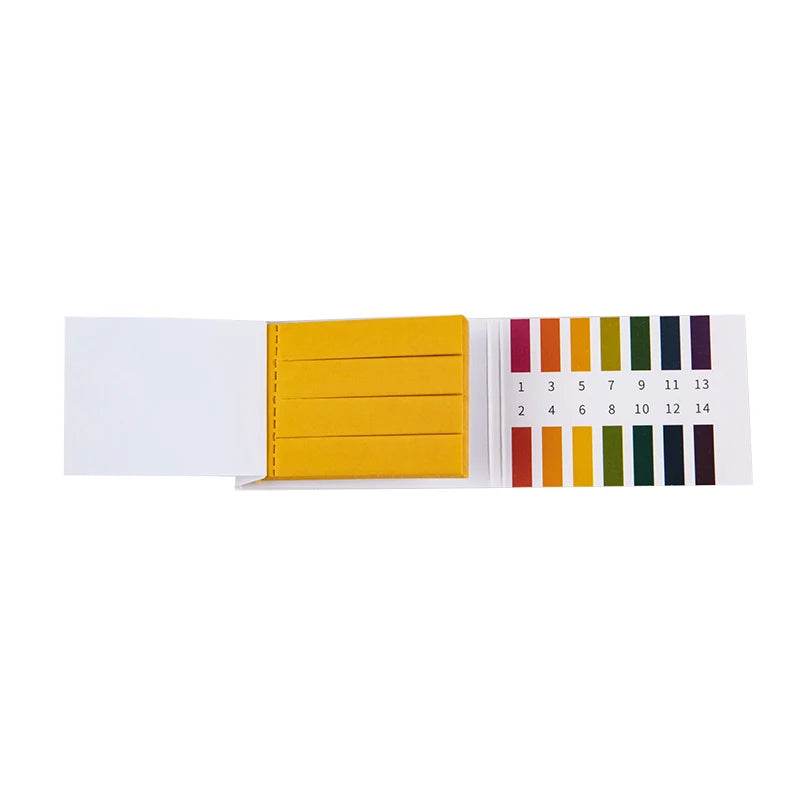 80 pH Test Strips 1–14 | Water, Soil & Pool pH Indicator Kit pH Test Strips Axl
