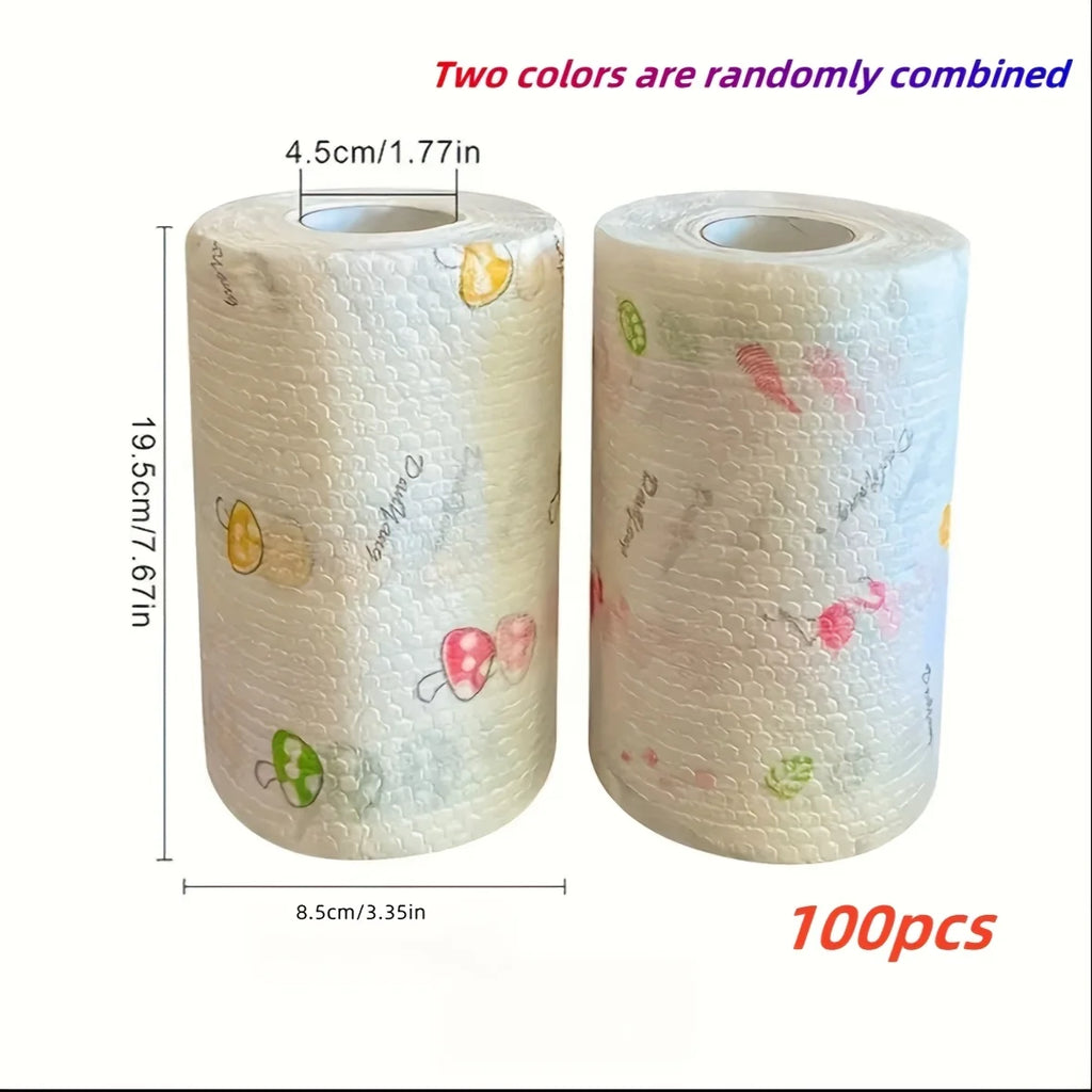 Absorbent Cotton Kitchen Paper Towels Roll – Washable Kitchen Paper Towels Axl