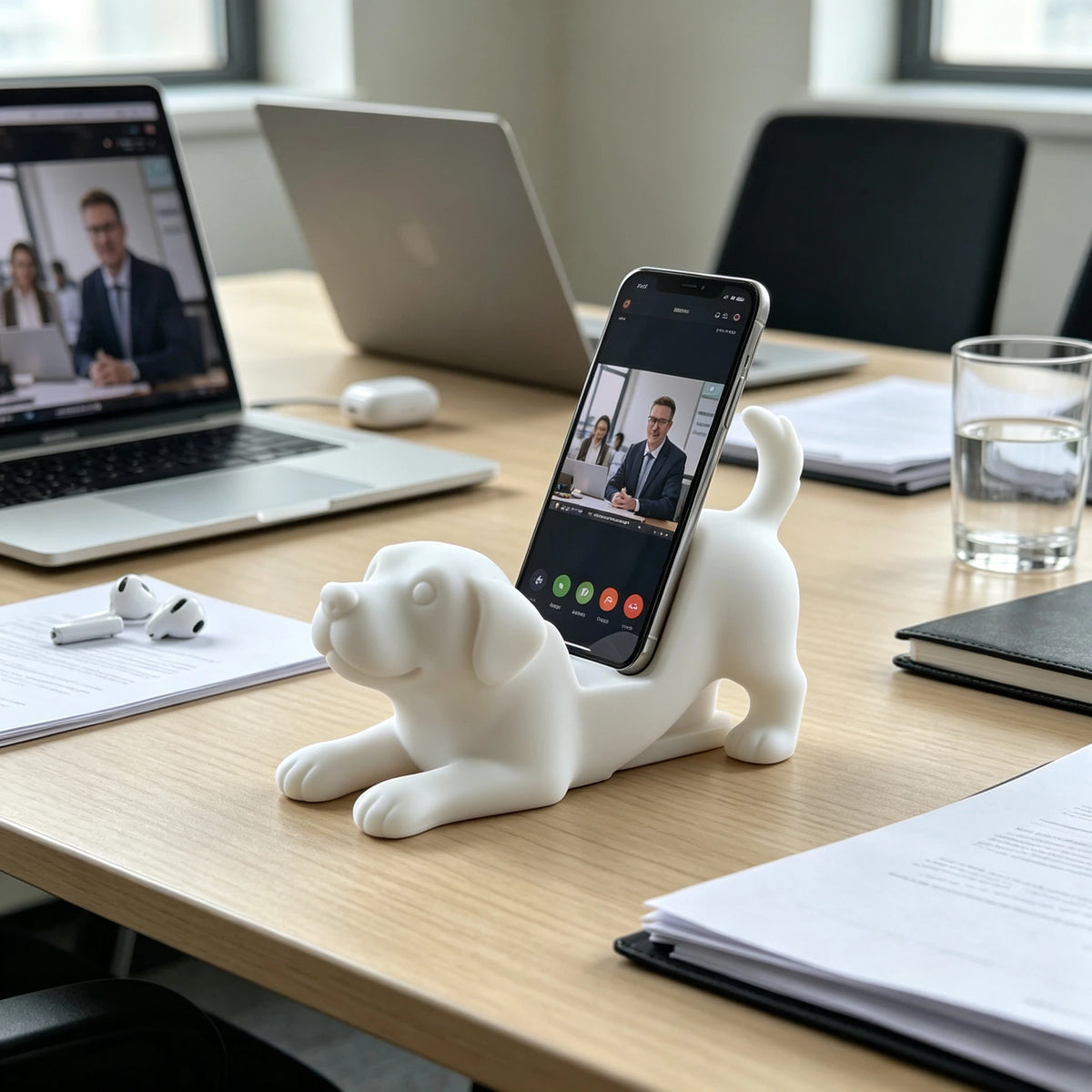 Dog-Shaped Phone Stand – Adjustable Cute Desk Holder (1-2 Pcs) Phone Stand Axl