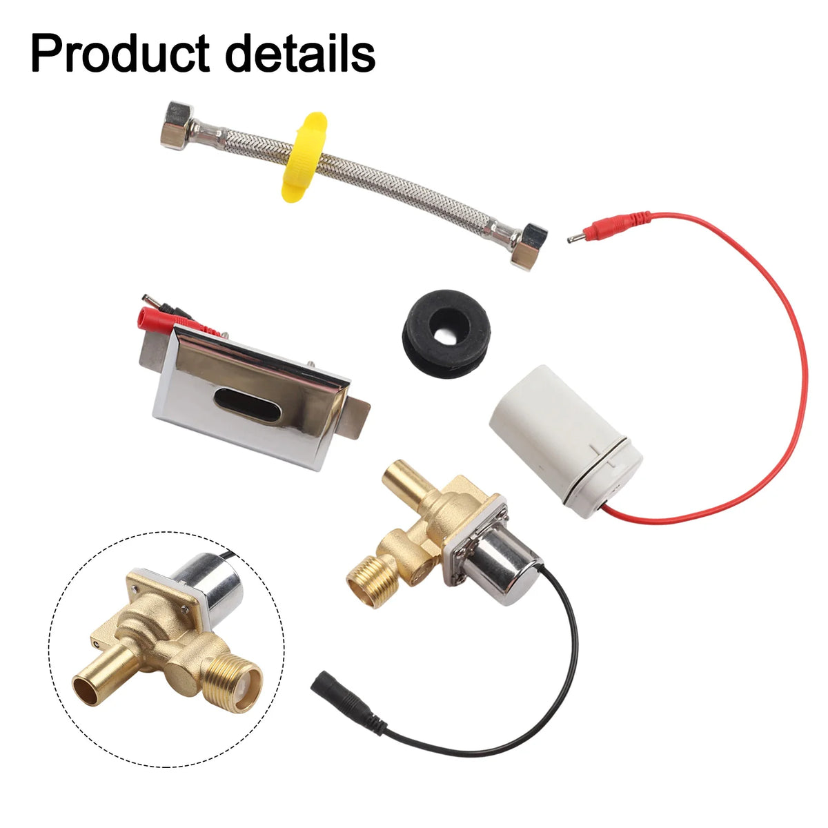 Automatic Infrared Urinal Sensor Flush Solenoid Valve Urinal Flush Valve Axl
