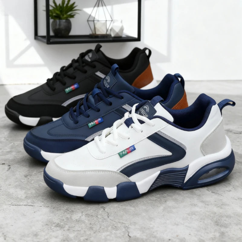 ZULIWAGN Men's Anti-Slip Rebound Sneakers | Breathable Walking Shoes Men's Sneakers Axl