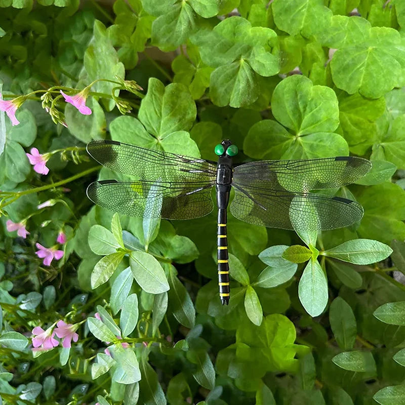 Simulation Dragonfly Garden Stakes 2/4 Pcs – Yard Lawn Decor Garden Decorative Stakes Axl