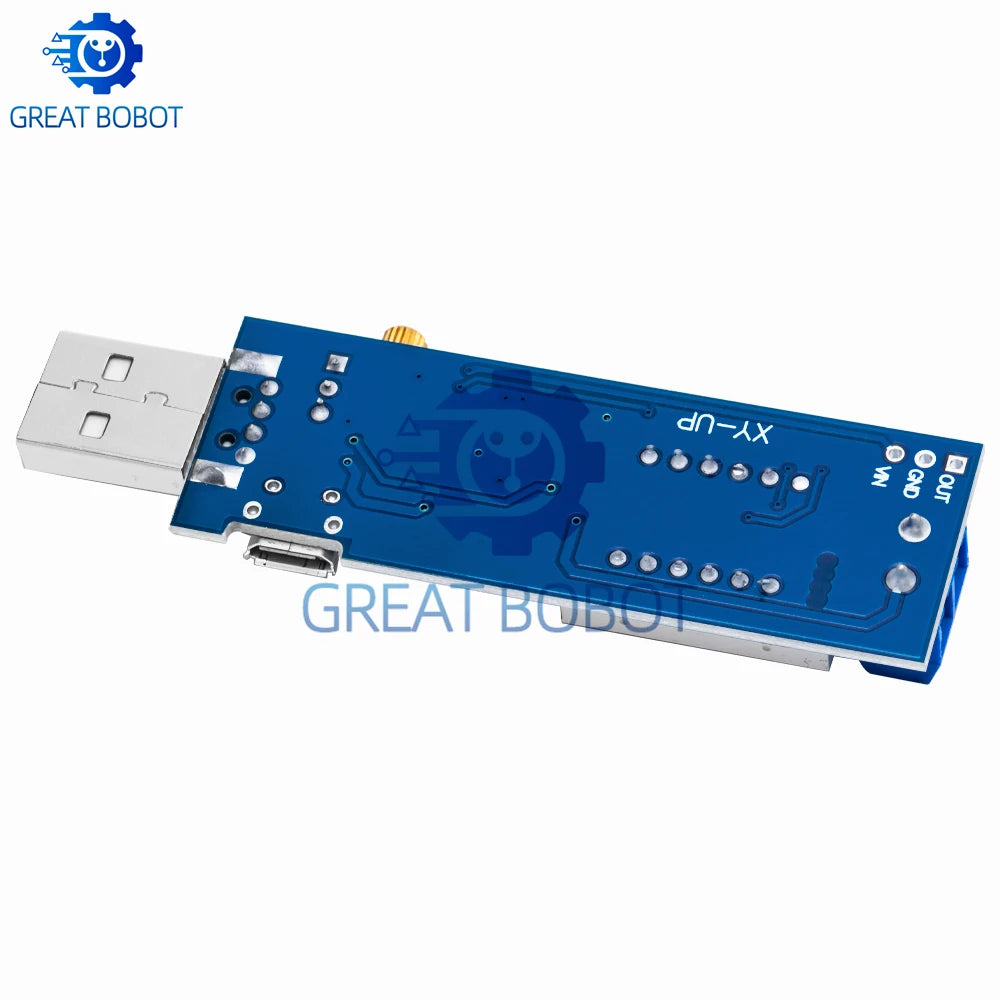 DC-DC Power Supply Module – USB Step Up/Down 1.2V–24V Voltage Regulator Module Axl