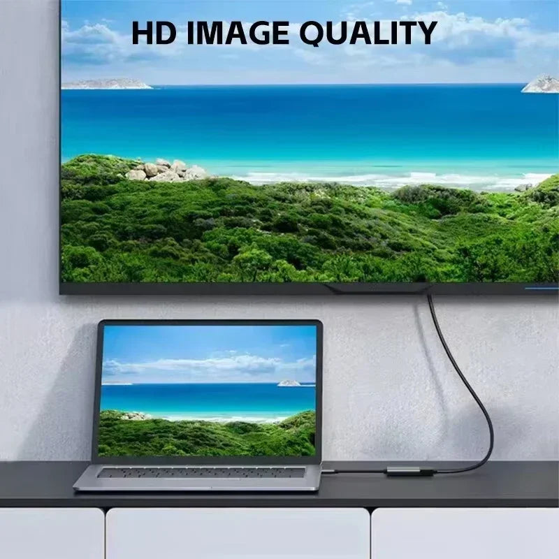 USB-C to HDMI Adapter 4K 60Hz | MacBook, Samsung, Chromebook USB-C HDMI Adapter Axl