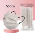 50-Pack Butterfly Disposable Face Masks – Morandi 3-Layer Disposable Face Mask Axl grey