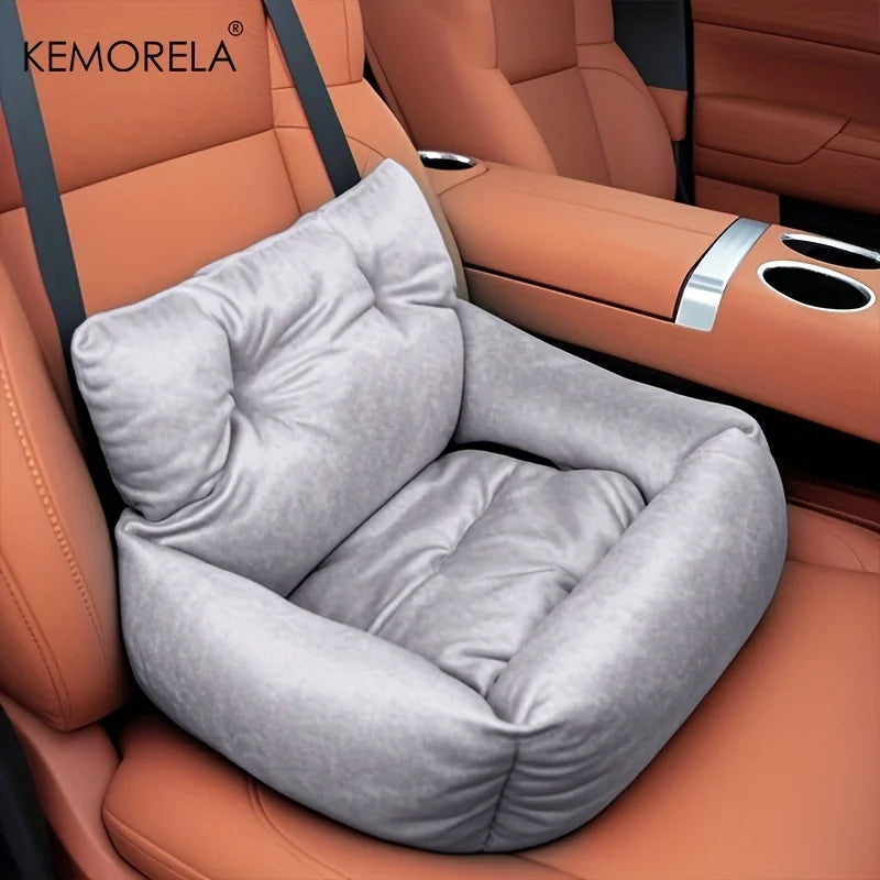KEMORELA Car Seat Pet Carrier for Cats & Small Dogs – Gray Pet Car Seat Carrier Axl