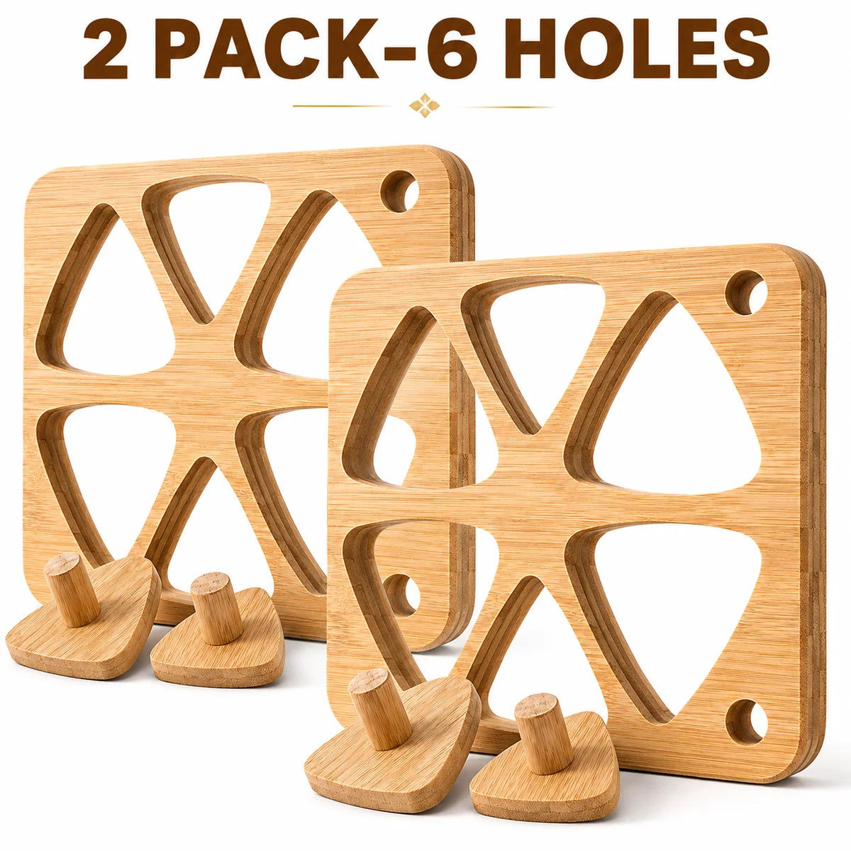 Wooden Onigiri Rice Ball Mold – Triangle Sushi Press Set Rice Ball Mold Axl 2 Pack-6 Holes