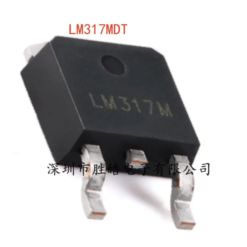 LM317MDT Adjustable Voltage Regulator IC TO-252-3 – 10 Pack Voltage Regulator IC Axl Default Title