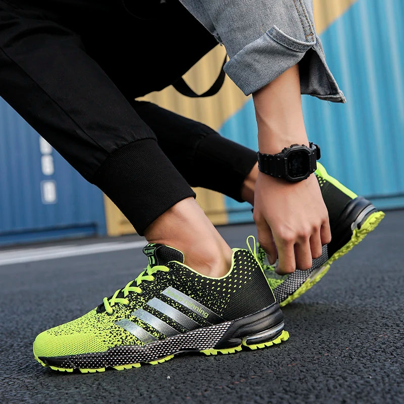 AZGB Men's Breathable Mesh Running Sneakers | Lightweight Running Sneakers Axl
