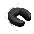 Face Down Massage Cradle Pillow – U-Shape PU Foam Cushion Massage Face Cradle Axl Black