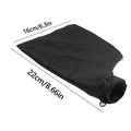 Miter Saw Dust Bag – Nylon Sawdust Collector for Woodworking Saw Dust Bag Axl Black
