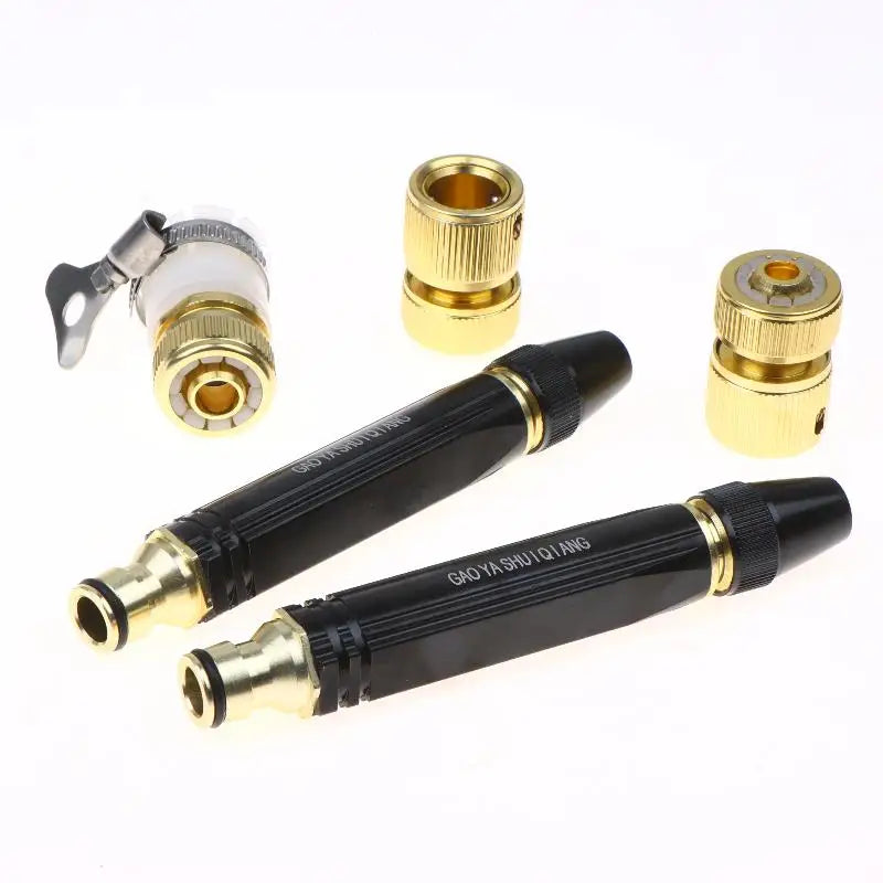 High Pressure Garden Hose Jet Spray Nozzle | Metal Power Washer Garden Hose Nozzle Axl