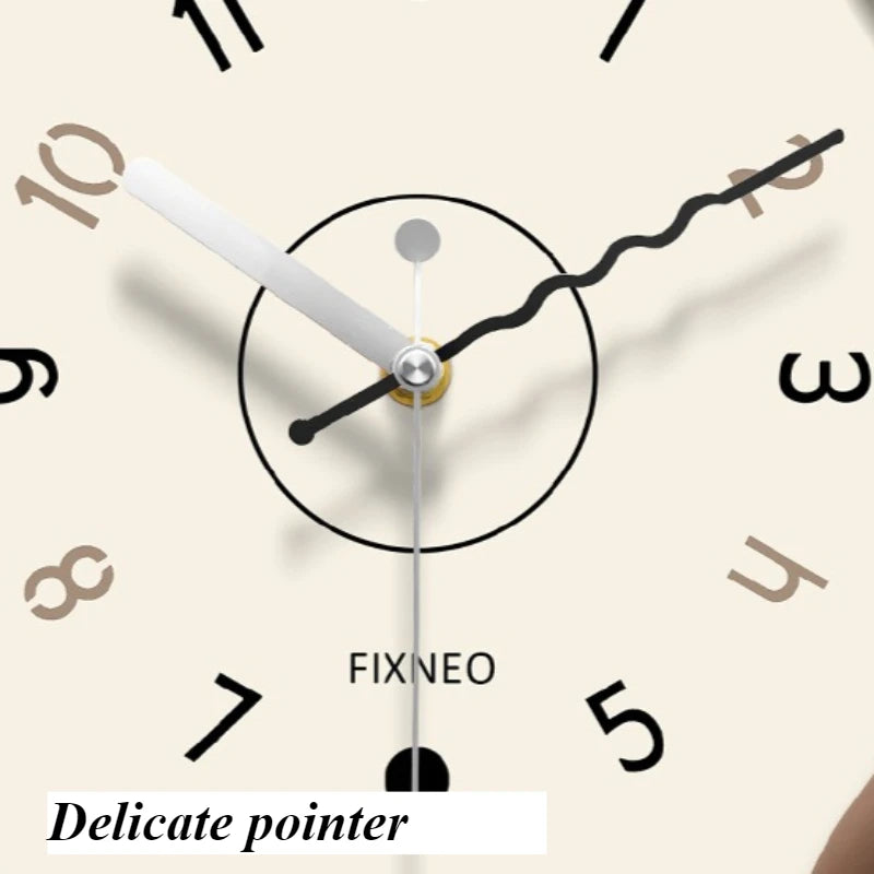 Modern Wooden Swing Wall Clock – Silent Quartz 30×60cm Wooden Wall Clock Axl