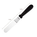 Stainless Steel Cake Spatula – Non-Stick Smoother 6 to 12 Inch Cake Decorating Spatula Axl Folding Angle 6in