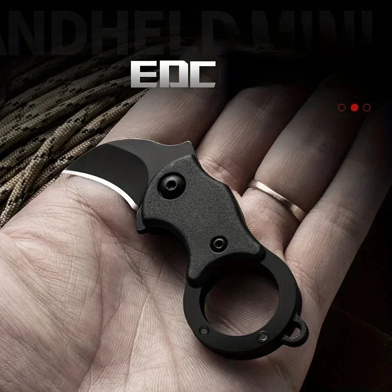 SHENJIU Mini Keychain Pocket Knife – Stainless Steel EDC Tool Keychain Pocket Knife Axl