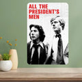 All the President's Men Metal Movie Poster Sign | Vintage Wall Art Metal Wall Sign Axl aluminum sign aluminum 20x30cm