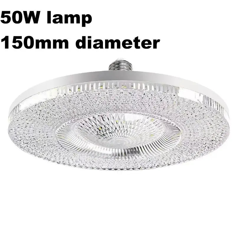 E27 LED Crystal UFO Bulb – Ultra-Bright Energy-Saving Light LED Light Bulb Axl 50W