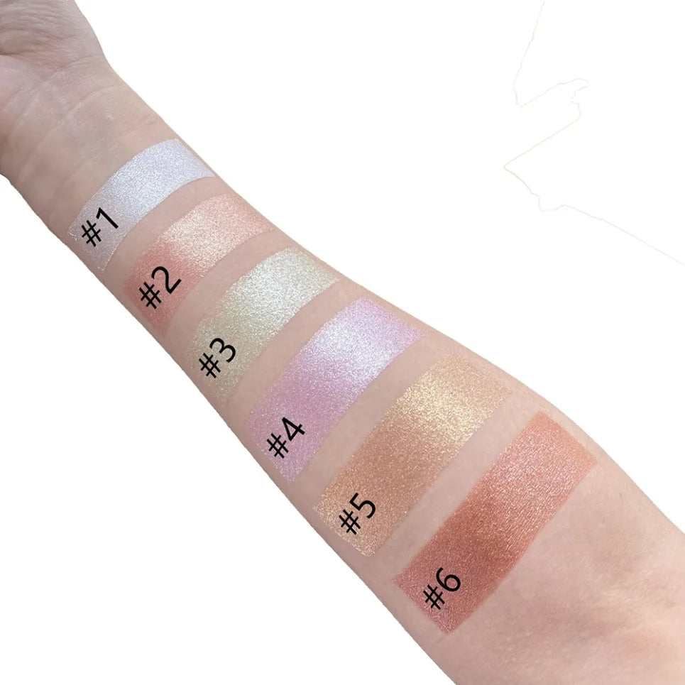 Natural Glow Vegan Highlighter Powder – Private Label 8g Face Highlighter Powder Axl