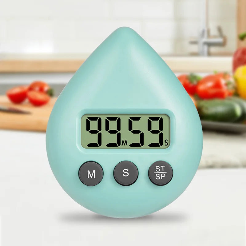 KT THERMO Digital Kitchen Timer – Countdown Clock & Alarm Digital Kitchen Timer Axl Light Green