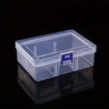 Clear Plastic Storage Box – Dustproof Waterproof Tool Organizer Plastic Storage Box Axl 1pc
