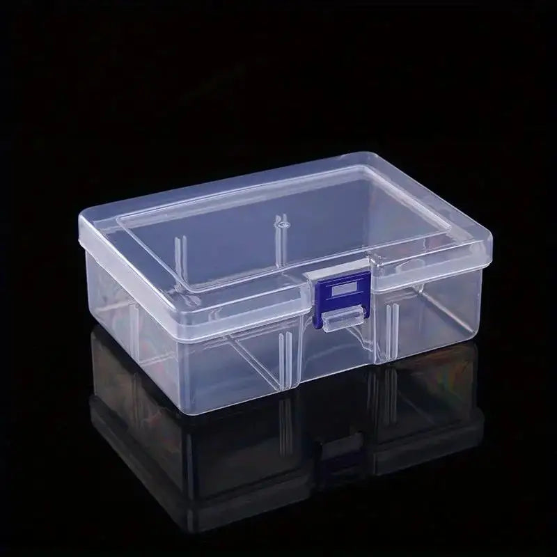 Clear Plastic Storage Box – Dustproof Waterproof Tool Organizer Plastic Storage Box Axl 1pc