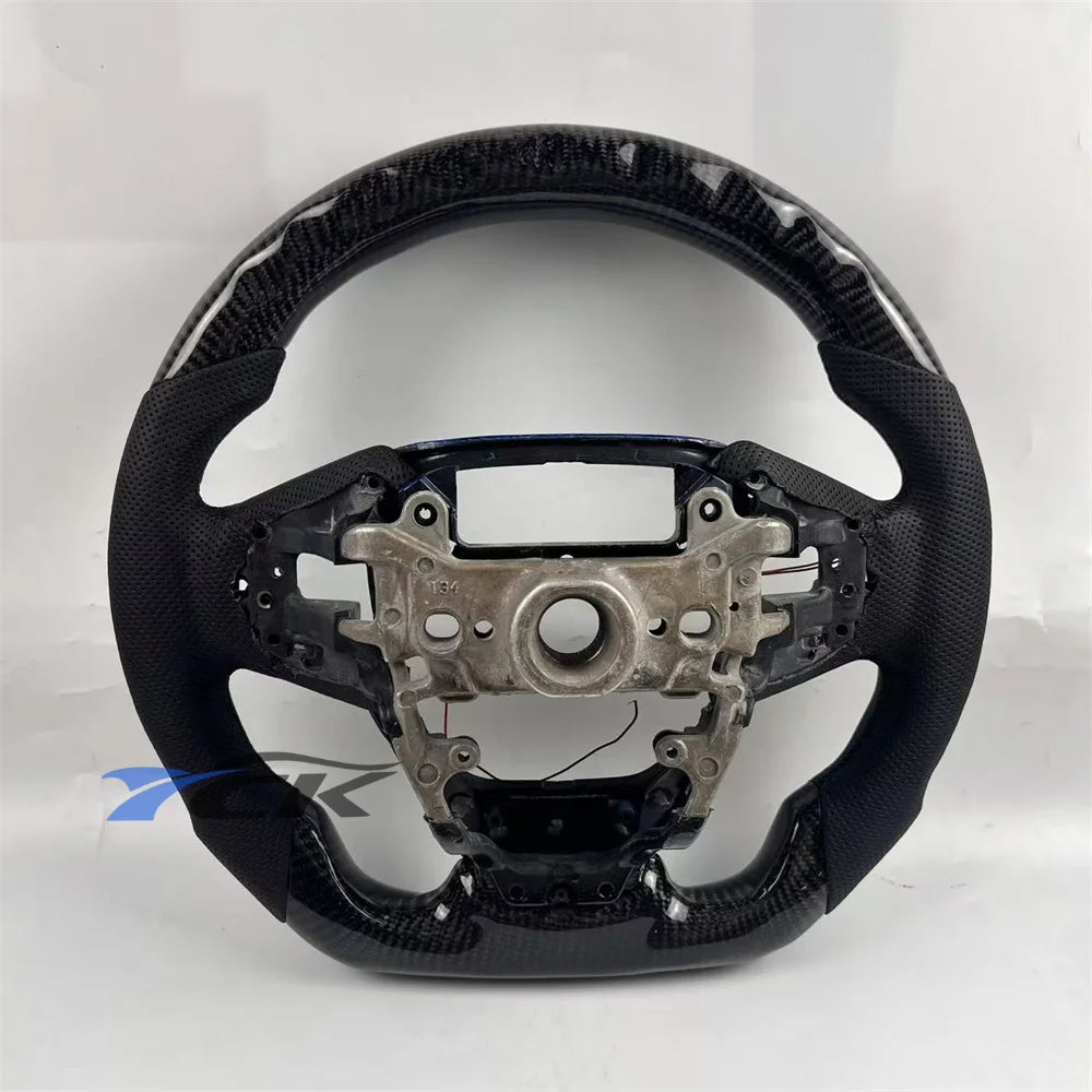 LED Carbon Fiber Steering Wheel – 2016–2021 Honda Civic Custom Steering Wheel Axl
