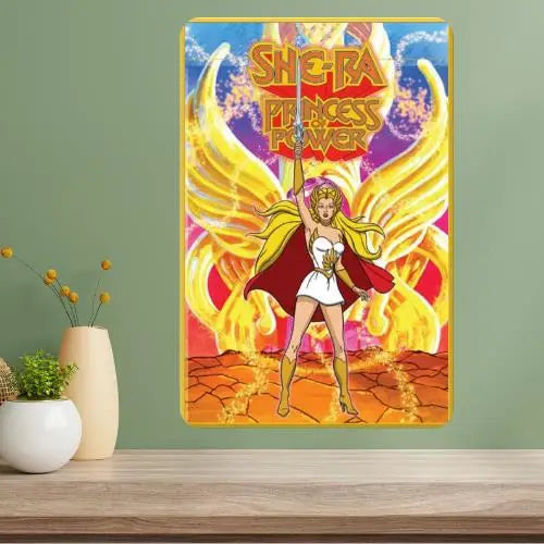 She-Ra Princess of Power Vintage Metal Poster Sign | Wall Art Metal Wall Sign Axl aluminum sign aluminum 14x20cm