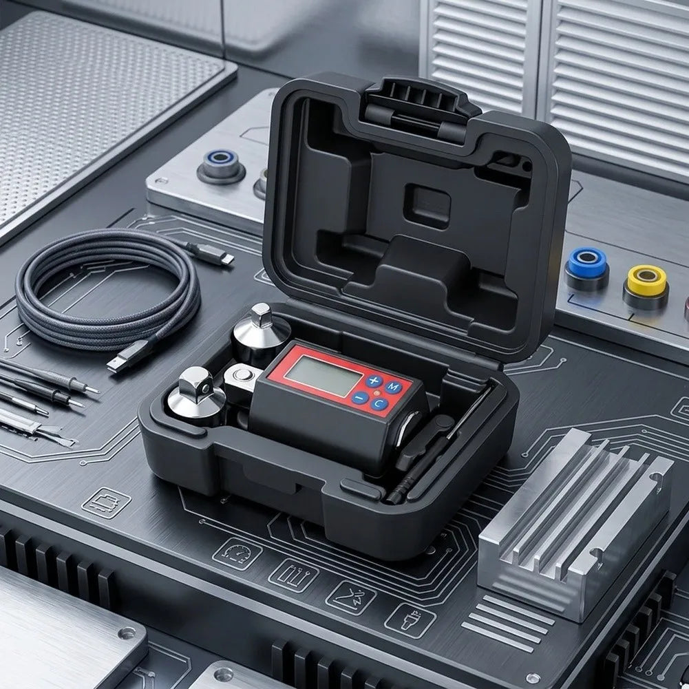 Digital Torque Adapter 3/8" & 1/4" Square Drive | Electronic Meter Digital Torque Adapter Axl