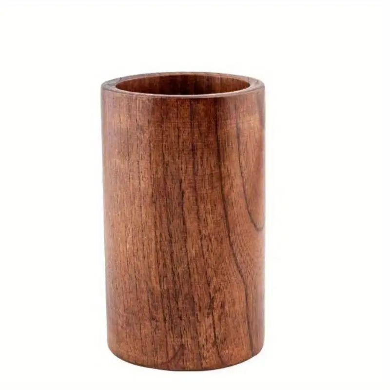 Wooden Chopstick Holder & Pen Storage Organizer – 13×9cm Utensil Holder Axl 1pc