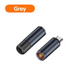 Type-C USB Electric Lighter – Mini Portable Flameless Lighter USB Electric Lighter Axl grey