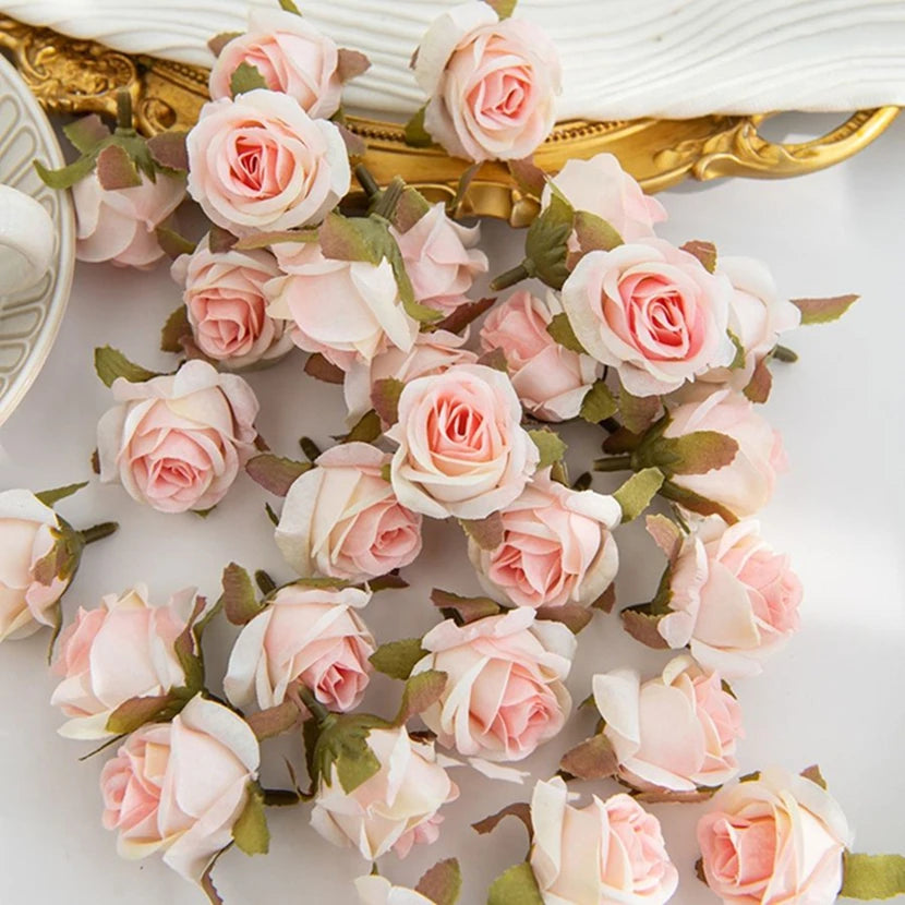 Artificial Silk Rose Heads Bulk – Wedding & Home Décor Artificial Silk Flowers Axl
