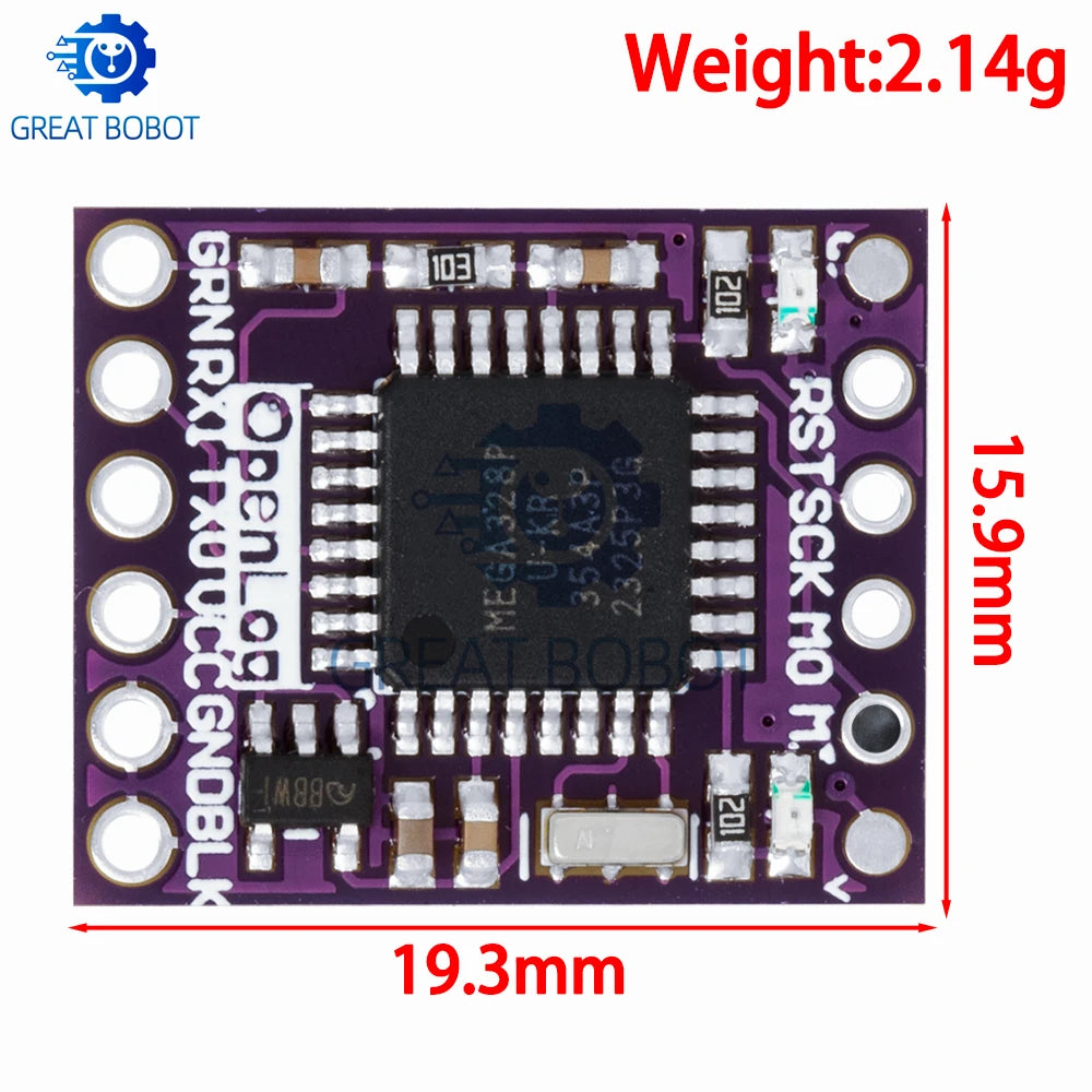 OpenLog Serial Data Logger – Micro SD Module for Arduino Data Logger Module Axl