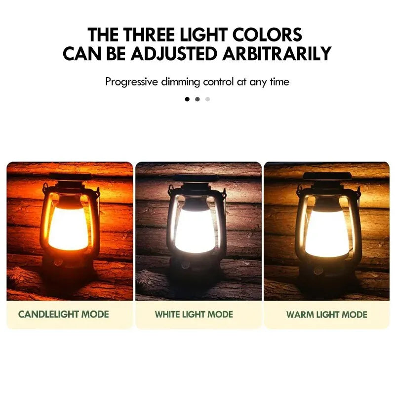 Retro Horse LED Lantern – Rechargeable Atmosphere Table Lamp LED Atmosphere Lantern Axl