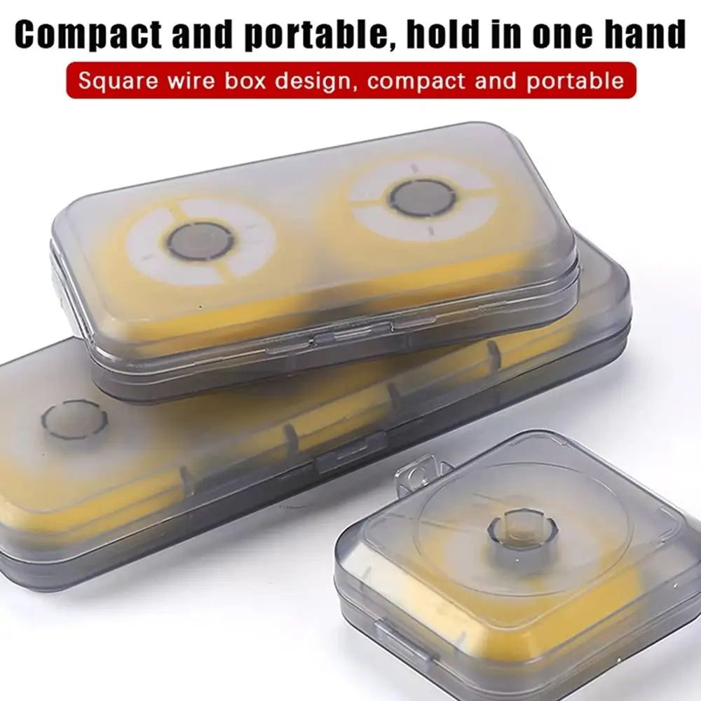 Fishing Line Winding Box – Spool Organizer with Cutter Fishing Line Organizer Axl