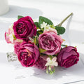 Silk Rose Artificial Flowers – Wedding, Wreath & Home Decor Artificial Silk Flowers Axl 4